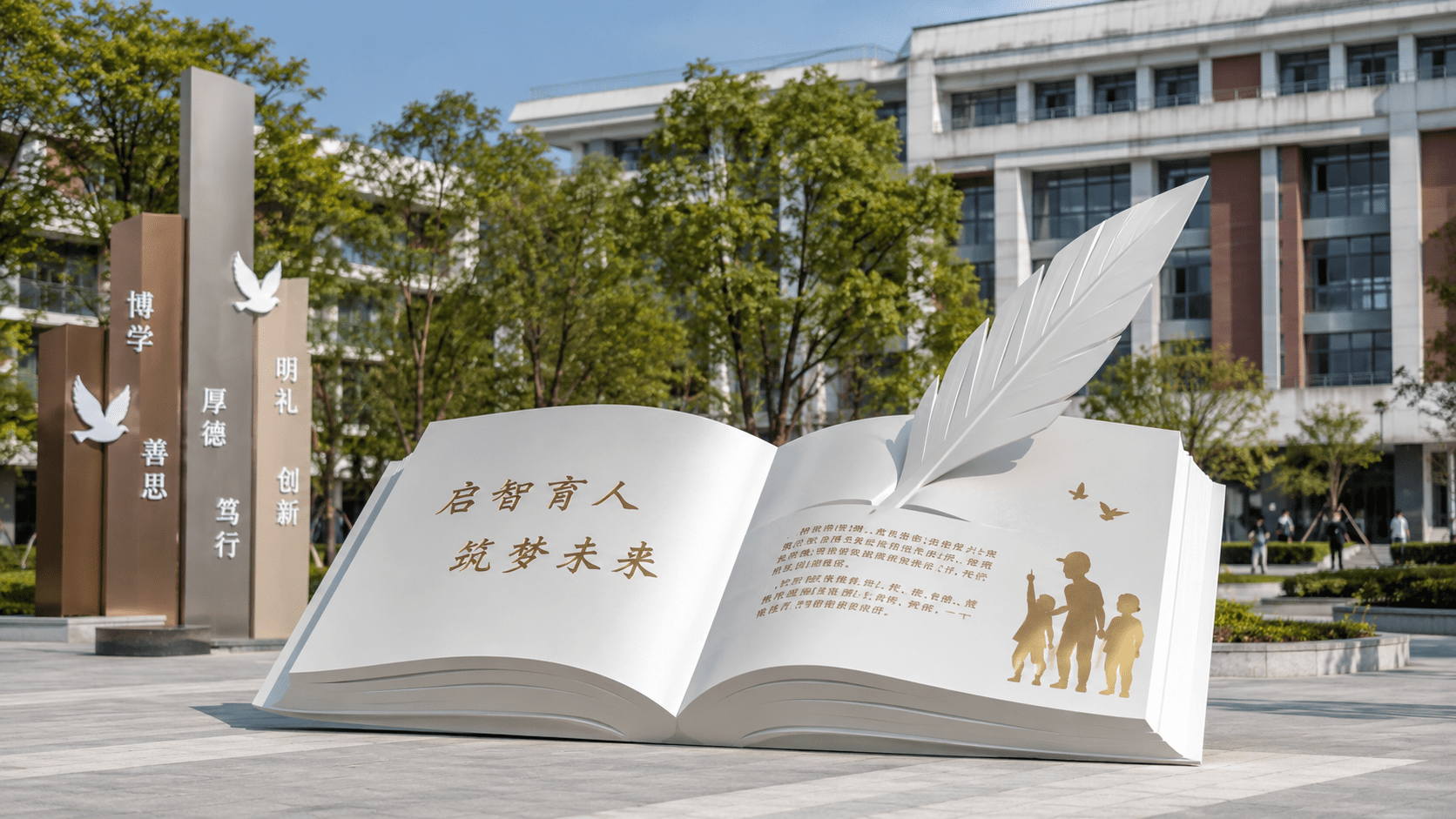 Public art and school FRP sculptures