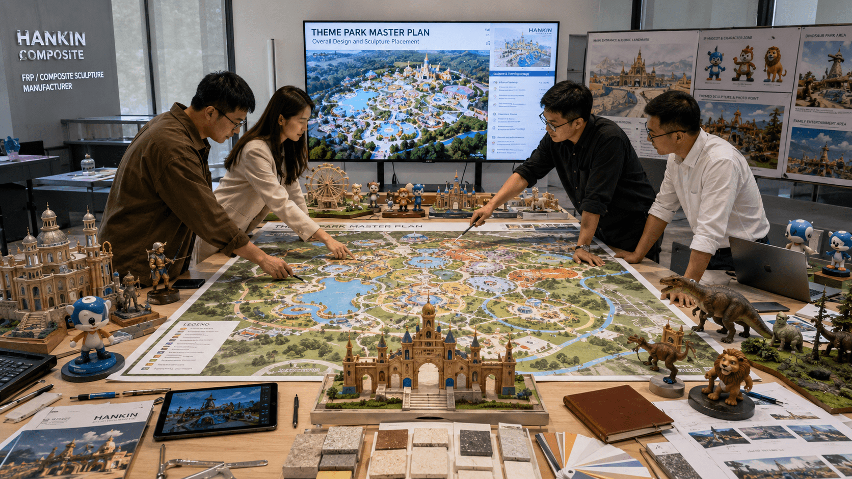 Theme park master planning and amusement park design project
